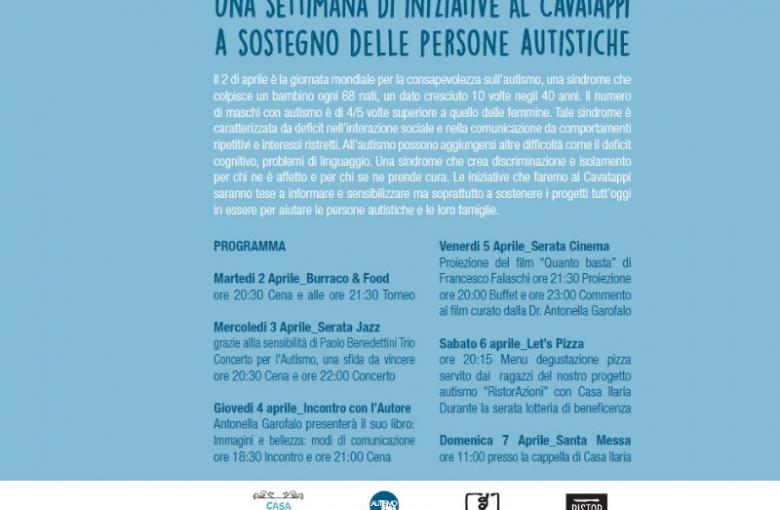 Casa Ilaria per la Giornata Mondiale dell’Autismo