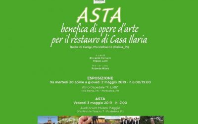 Asta benefica di opere d’arte per il restauro di Casa Ilaria