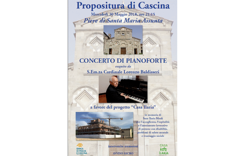 Concerto di pianoforte per Casa Ilaria