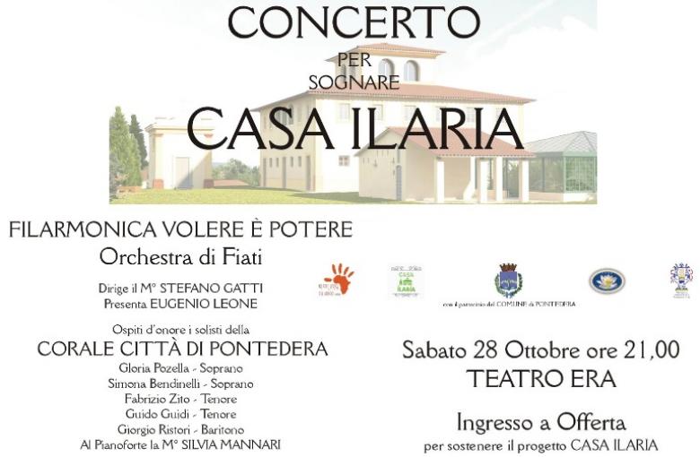 Concerto per “sognare Casa Ilaria”