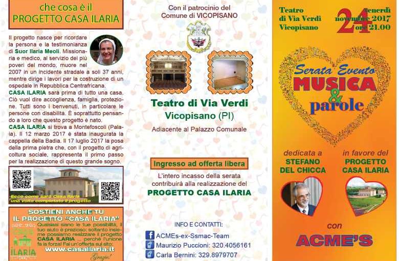 Serata Evento Musica e Parole