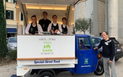 Special Street Food con l’Ape blu di Casa Ilaria